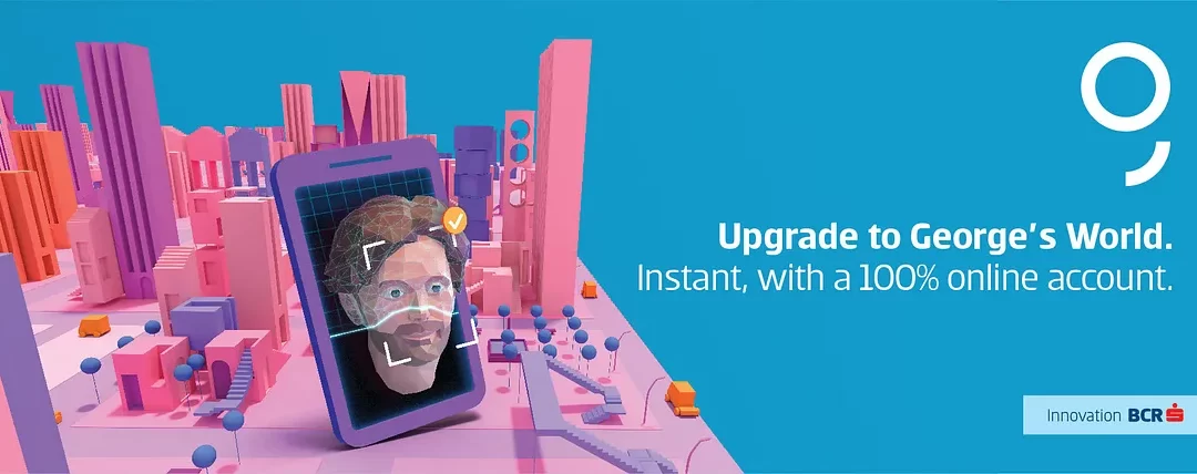 Meet George. The first intelligent banking.